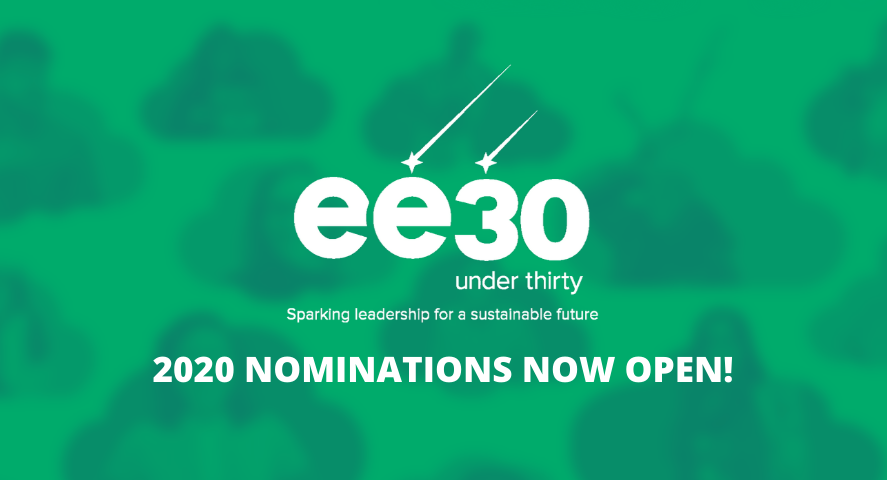 North American Association for Environmental Association 30 Under 30 Nomination